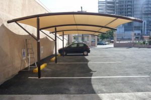 Toldos para estacionamientos