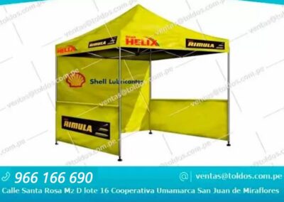 Toldos publicitarios personalizados